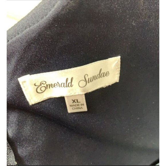 Emerald Sundae XL Juniors Fit And Flair Spring Summer Dress NWT New - Picture 5 of 7